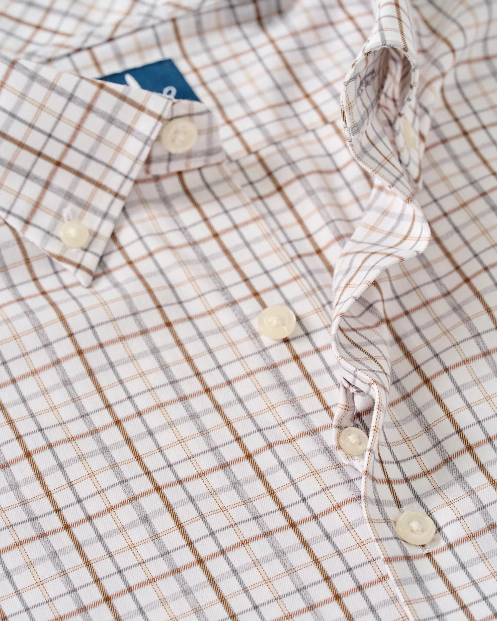 Johnnie-o Sandlewood Pane - WHITE