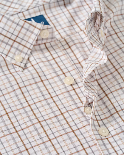 Johnnie-o Sandlewood Pane - WHITE