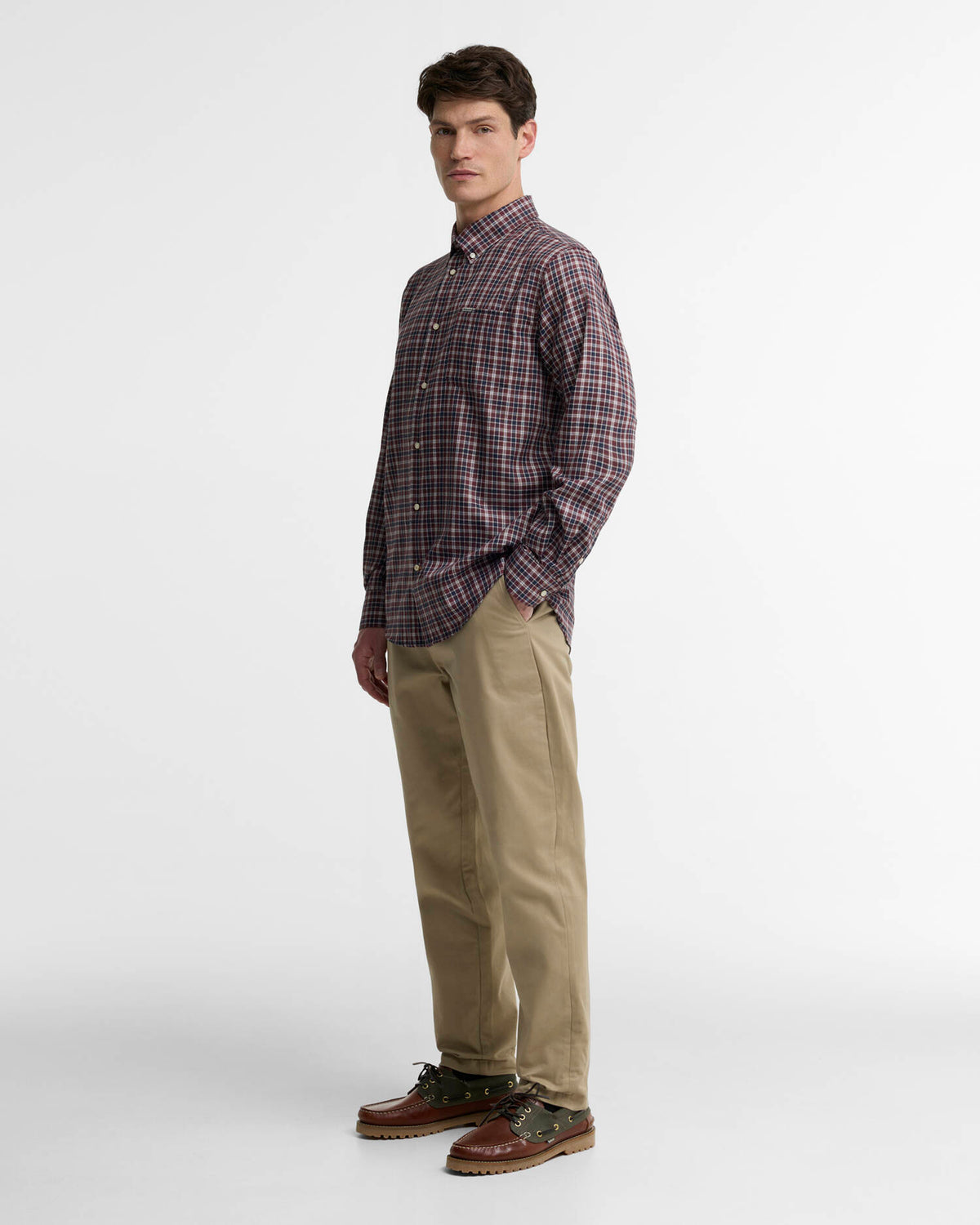 BA Dishford Thermo-Weave Shirt DARK BORDEAUX