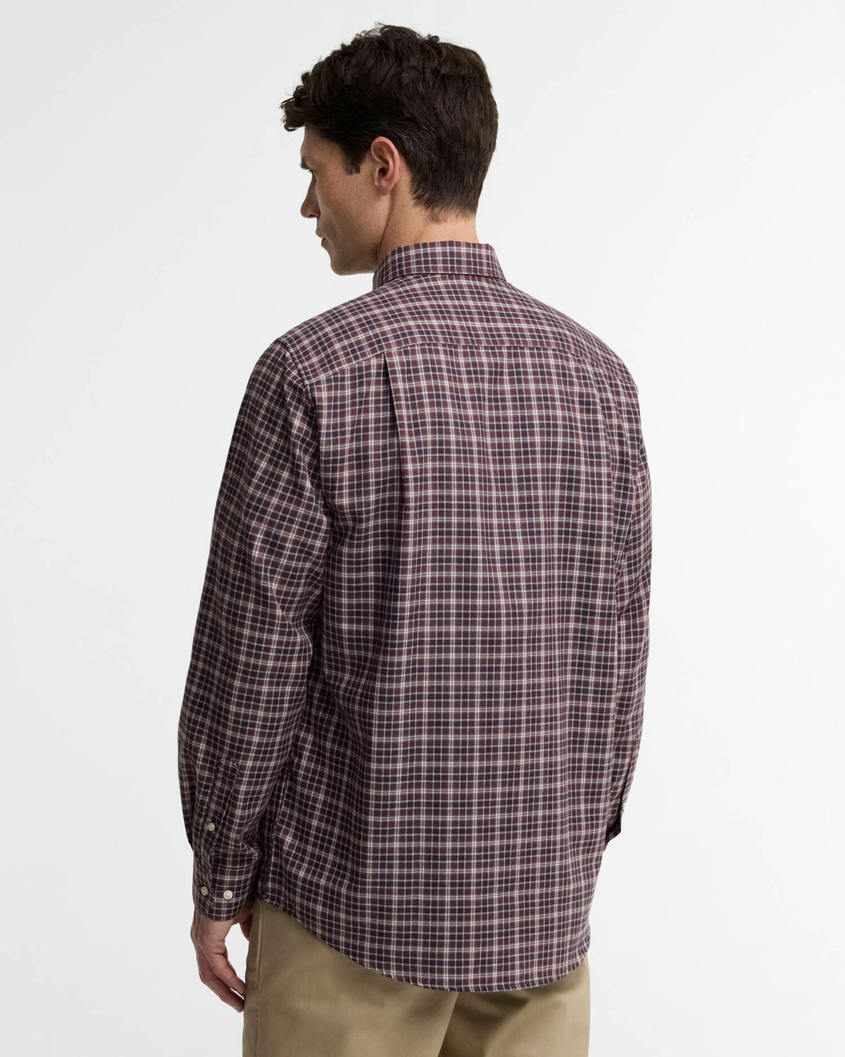 BA Dishford Thermo-Weave Shirt DARK BORDEAUX