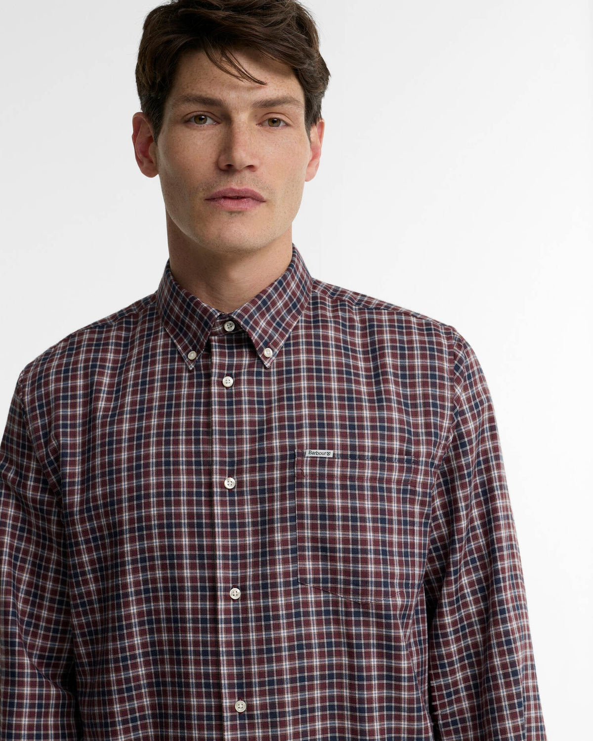 BA Dishford Thermo-Weave Shirt DARK BORDEAUX