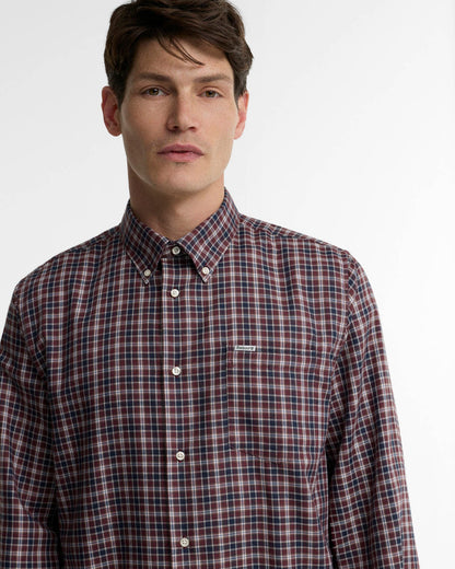 BA Dishford Thermo-Weave Shirt DARK BORDEAUX
