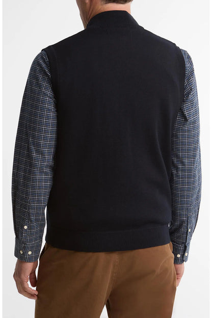 BA Marcus Knitted Gilet NAVY