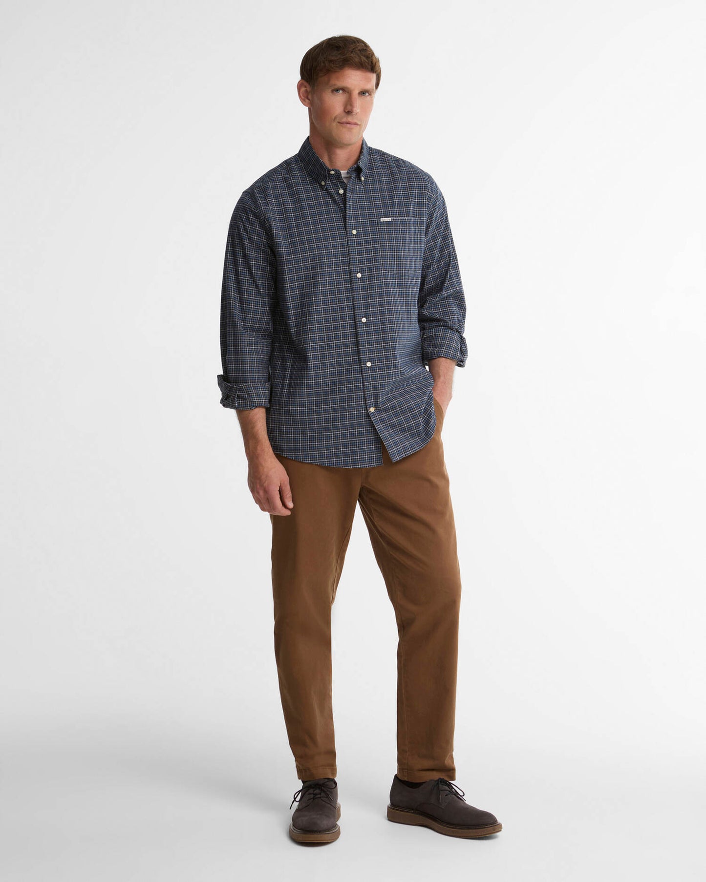 BA Alderwood Long-Sleeved Shirt NAVY