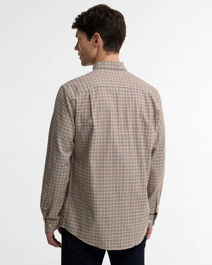 BA Farmtown Long-Sleeved Shirt DARK BORDEAUX
