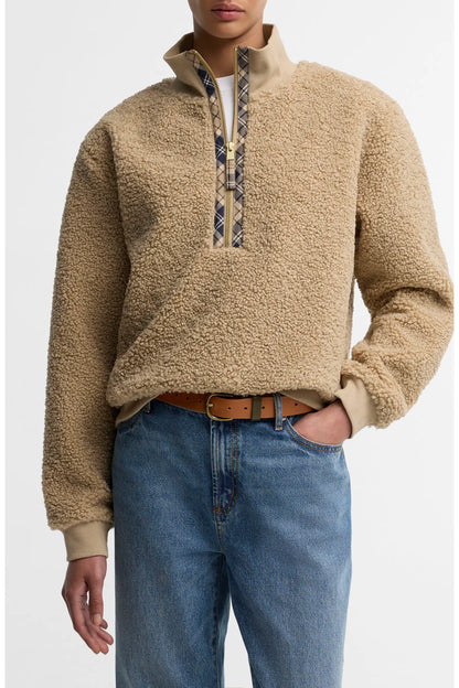 BA Fawne High Pile Fleece Pullover WARM TRENCH