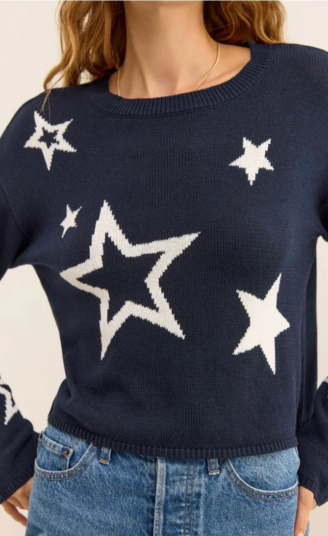 Z Supply Seeing Stars Swaeater NAVY