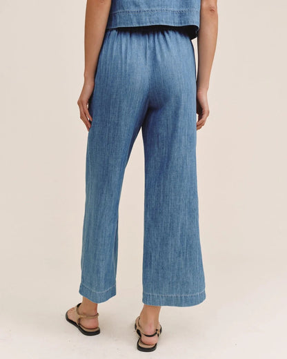 BDA Clean Waist Denim Pant ISLAND BLUE WASH