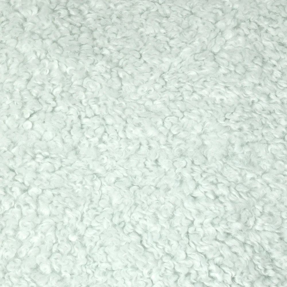 SAVE THE DUCK Kennie Faux Fur Jacket - GLACIER BLUE