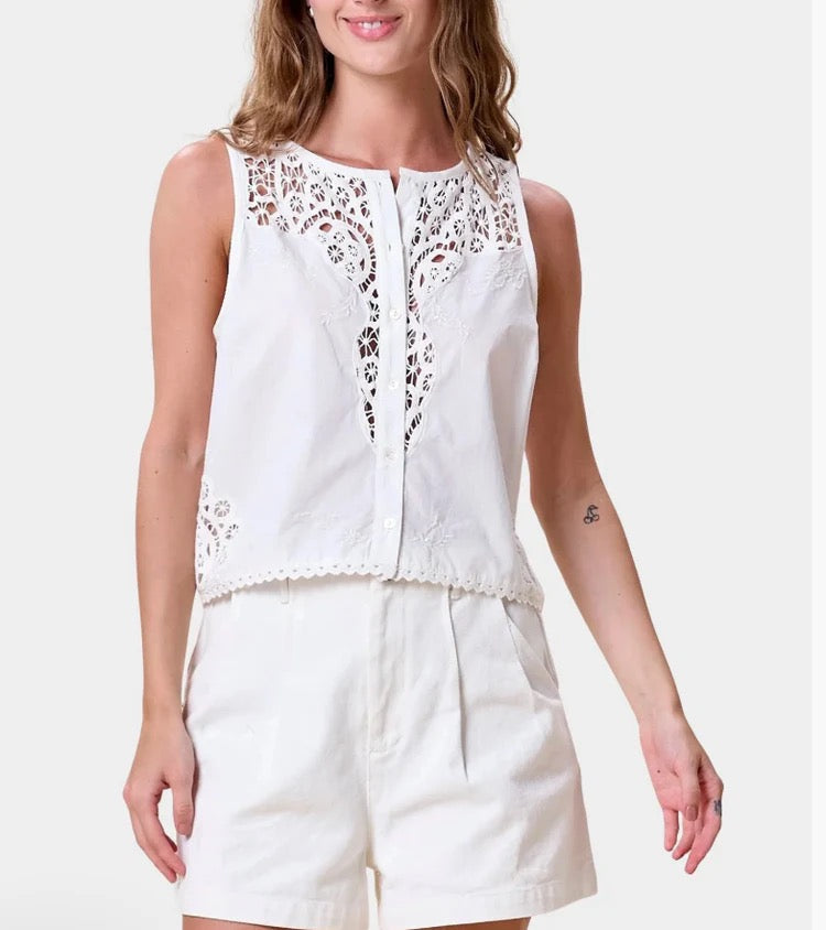 Cleobella Eileen Top - IVORY