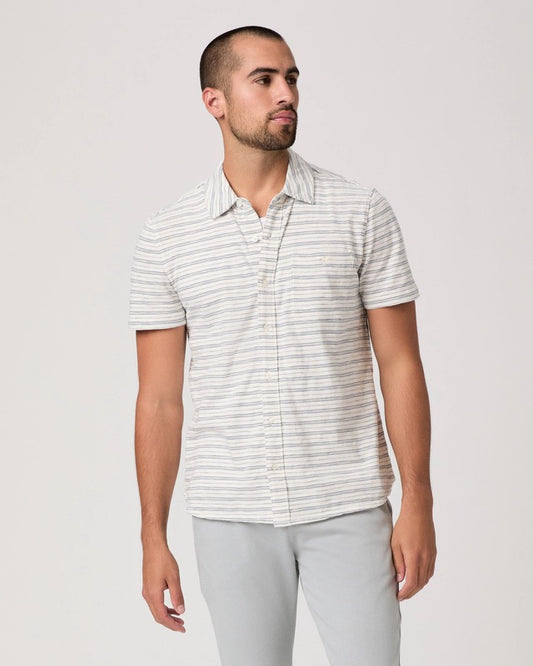 PA Carillo Short Sleeve Shirt BLUE CITRINE