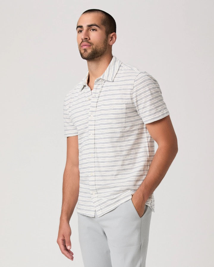 PA Carillo Short Sleeve Shirt BLUE CITRINE