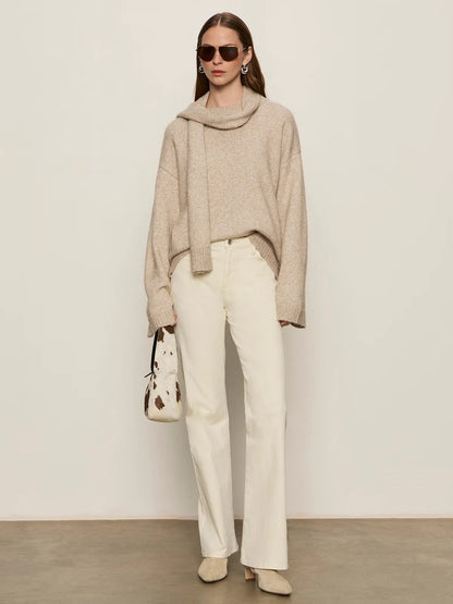 Sanctuary Go-To Sweater - HEATHER WHEAT