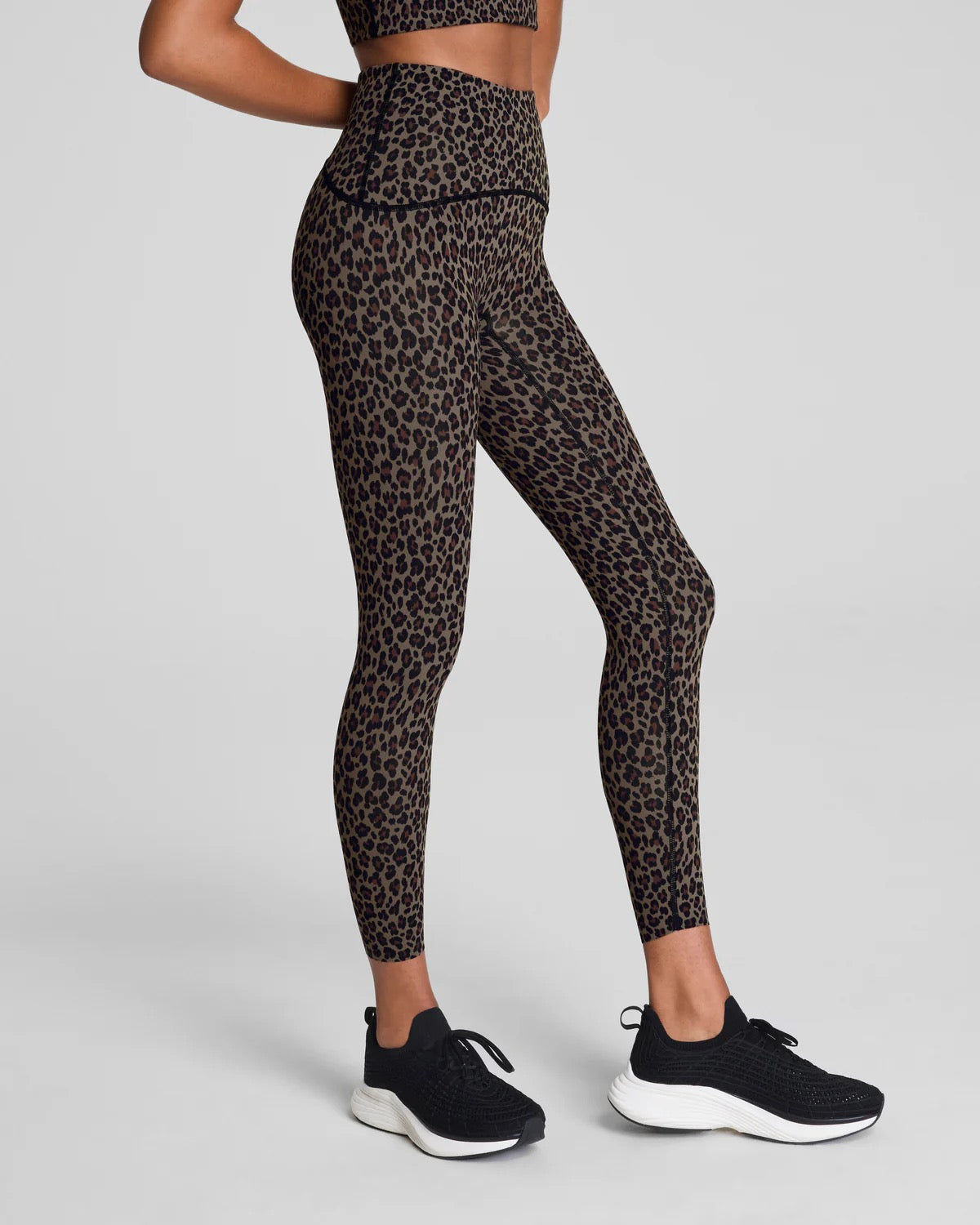 SPANX Booty Boost Leopard Print 7/8 Leggings - FIERCE FELINE