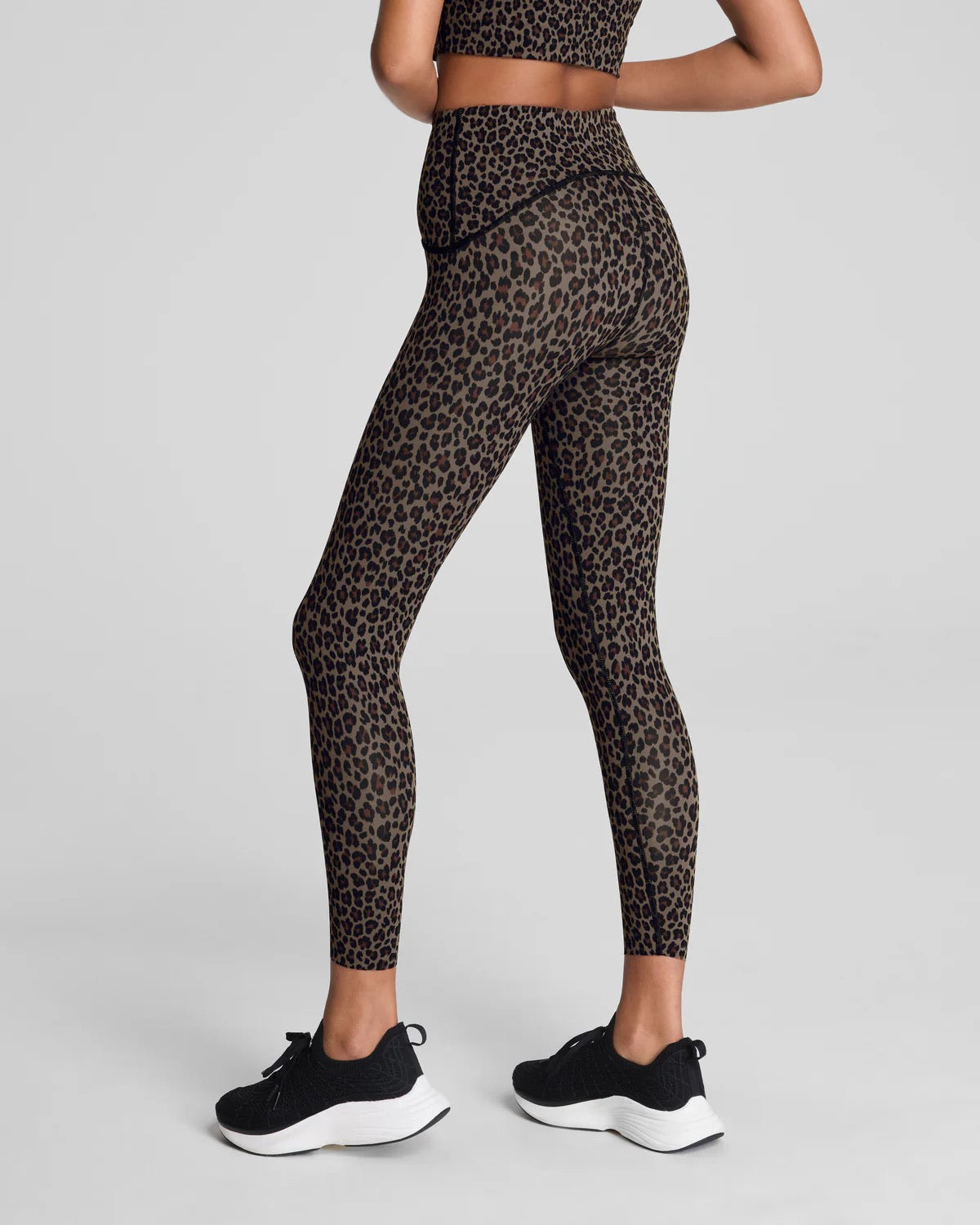 SPANX Booty Boost Leopard Print 7/8 Leggings - FIERCE FELINE