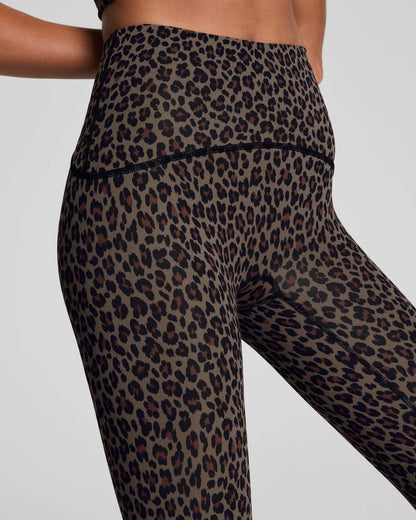 SPANX Booty Boost Leopard Print 7/8 Leggings - FIERCE FELINE