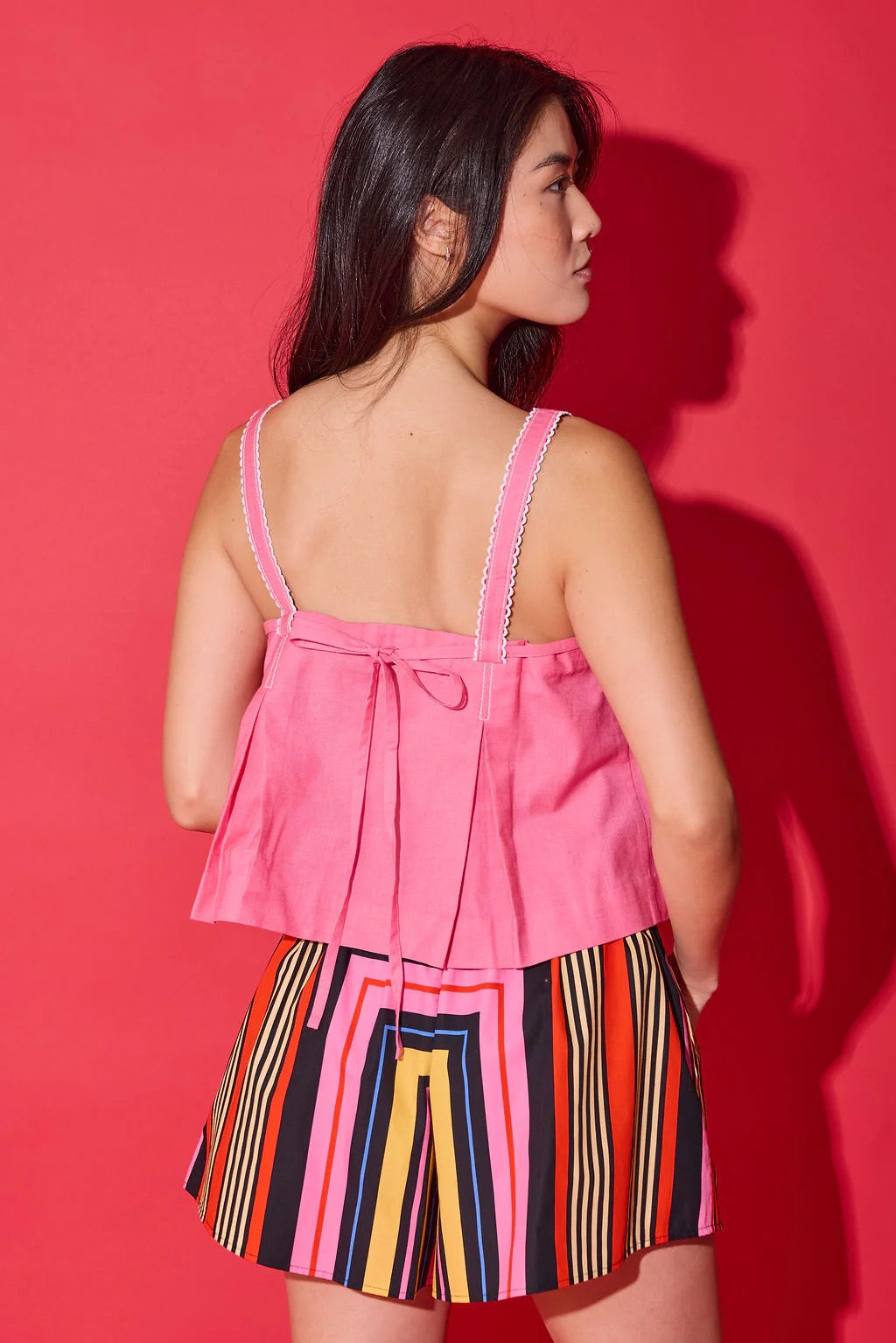 Alden Adair Reed Top - ROSE