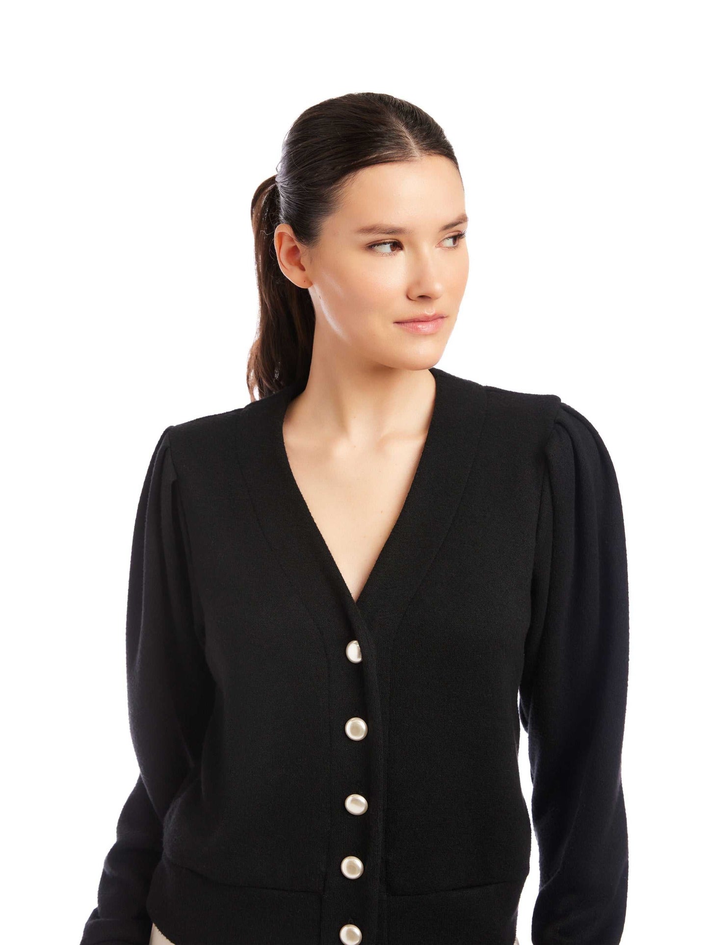 Fifteen Twenty Madeline Cardigan - BLACK
