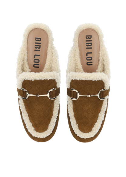 BIBI LOU Bit Mules - KID SUEDE CUERO
