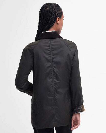 Barbour Classic Beadnell Waxed Jacket - OLIVE