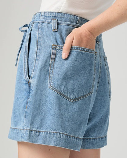 Paige Anessa Short with Tie - TRANQUILITY