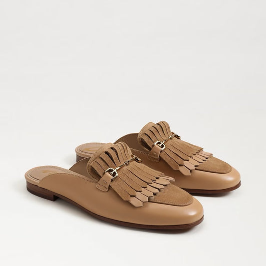 Sam Edelman Lainey Bit Mule - FRENCH SAND SUEDE