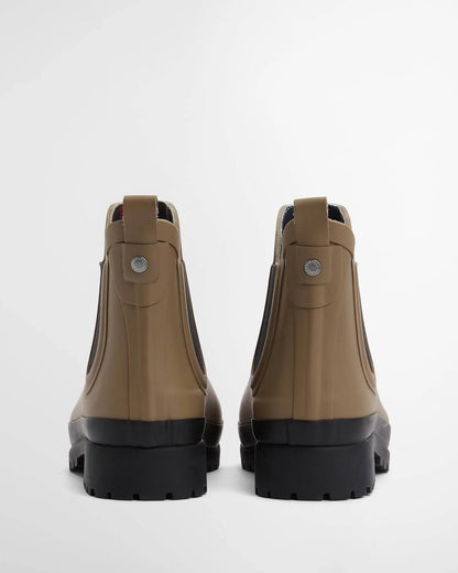 Barbour Mallow Welly Boot - MILITARY BROWN BLACK