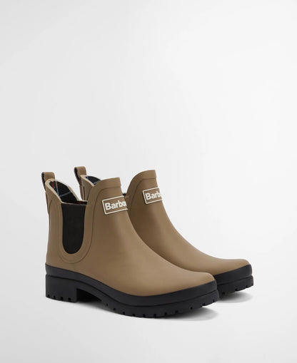 Barbour Mallow Welly Boot - MILITARY BROWN BLACK