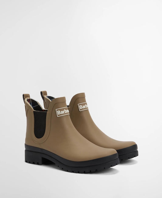 Barbour Mallow Welly Boot - MILITARY BROWN BLACK