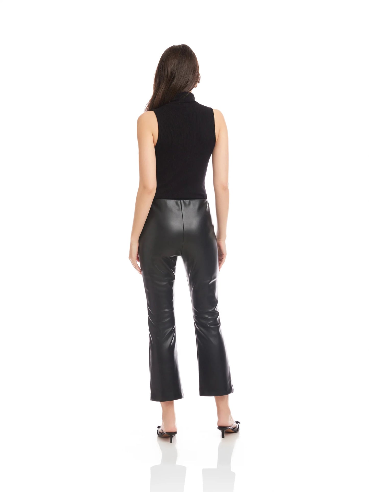 Fifteen Twenty Sigourney Pintuck Pants - BLACK
