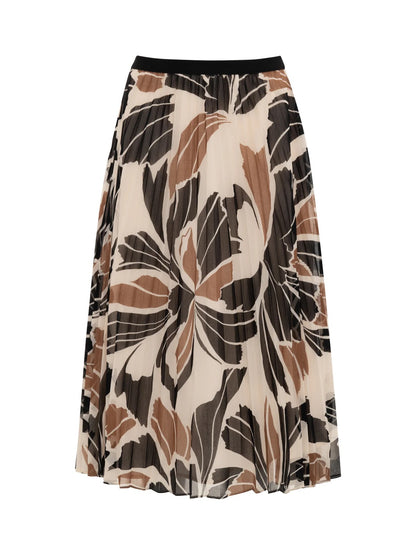 Sanctuary Nostalgia Pleated Midi Skirt - LOTUS