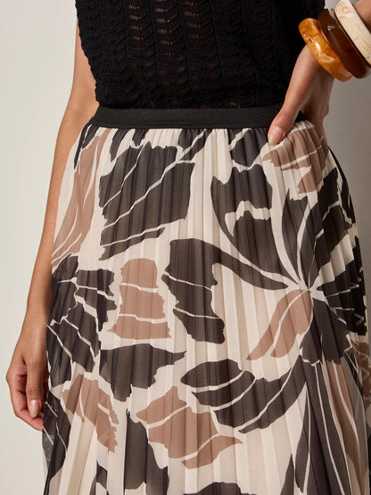 Sanctuary Nostalgia Pleated Midi Skirt - LOTUS
