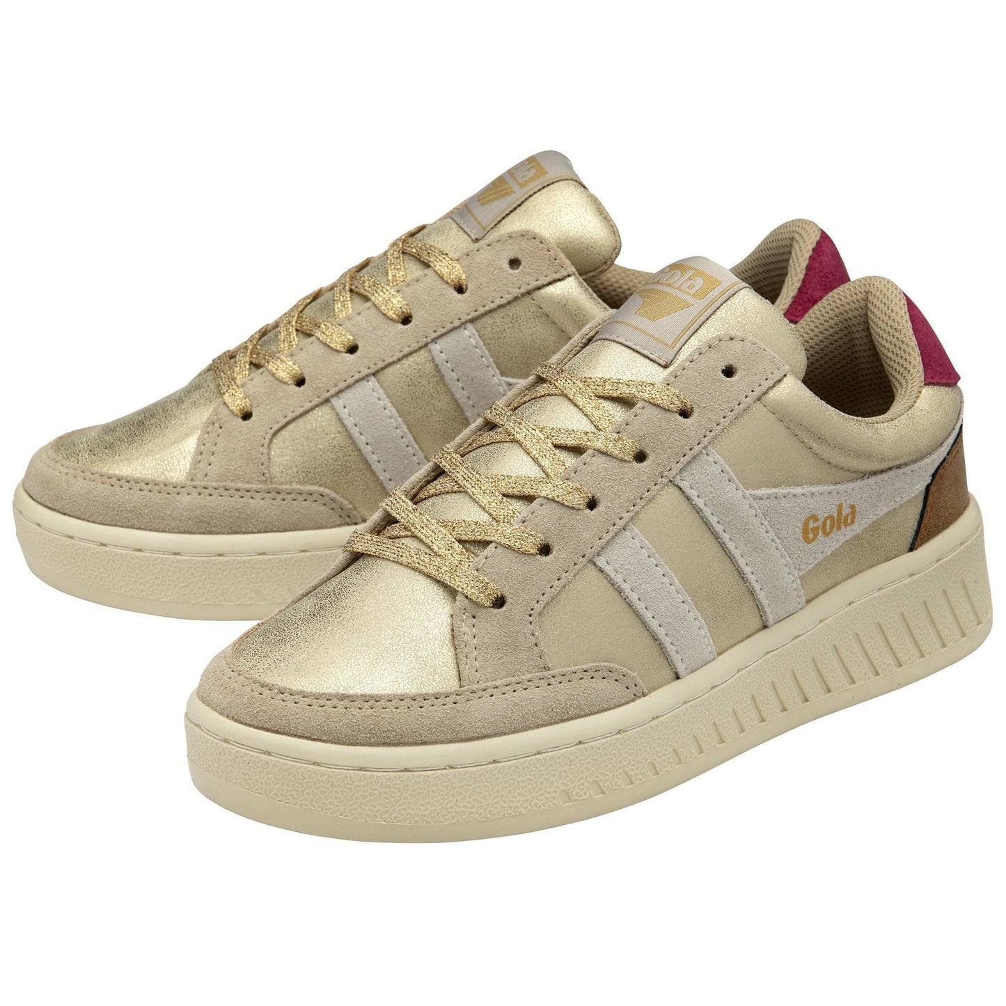 GOLA Superslam Blaze II - GOLD/OFF WHITE/CERISE