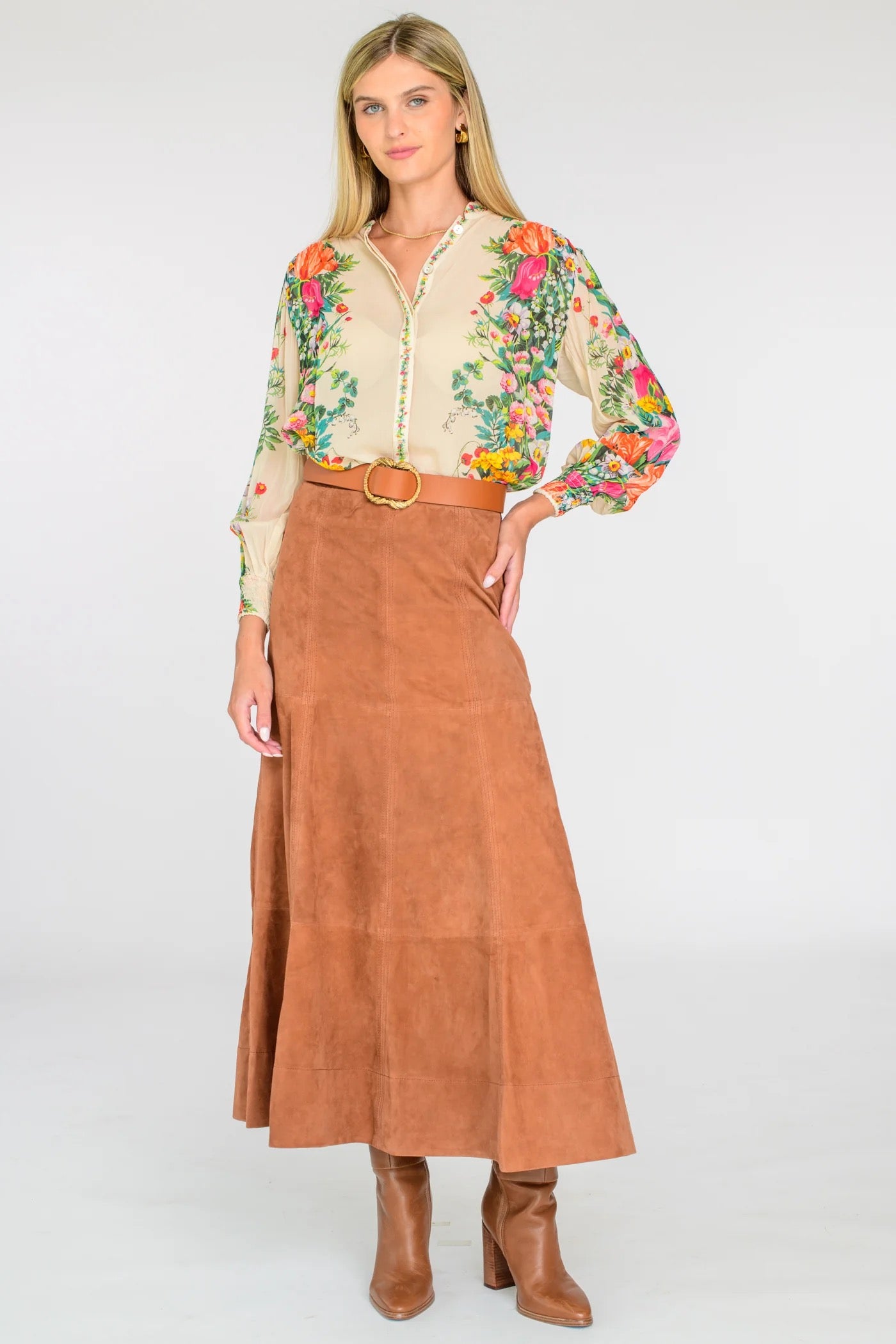 Elizabeth James Emily Top - CENTERPIECE IVORY