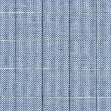 Scott Barber Melange Dobby Pane - BLUE