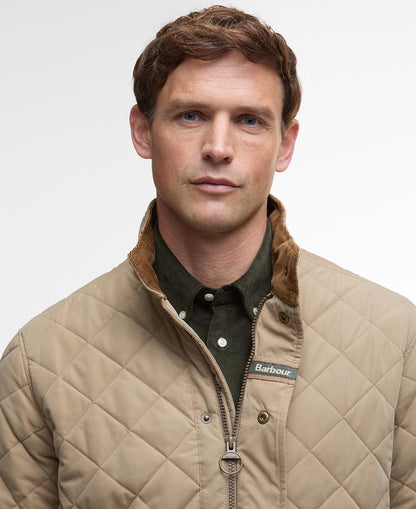 Barbour Shoveler Quilted Jacket - MILITARY BROWN