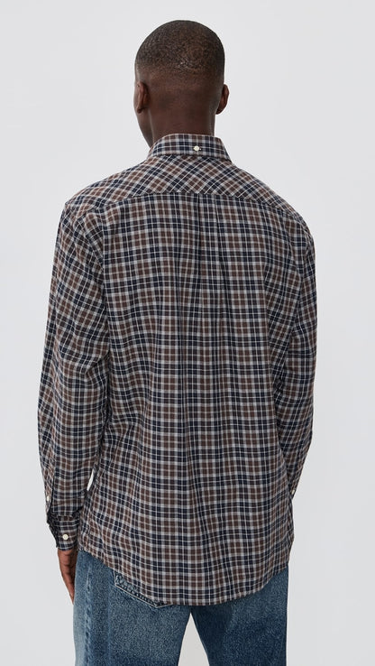 Barbour Lanark Tartan Tailored Shirt - MIDNIGHT OAK TARTAN