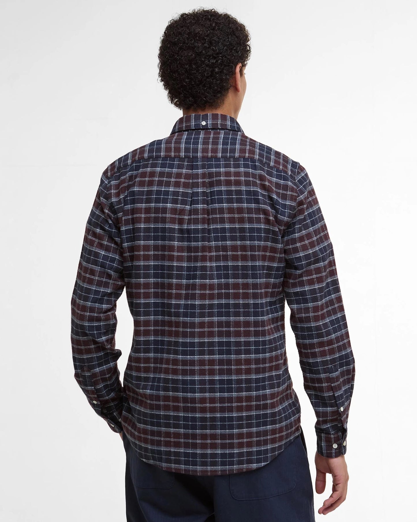 Barbour Haddington Tailored Tartan Shirt - MIDNIGHT OAK TARTAN