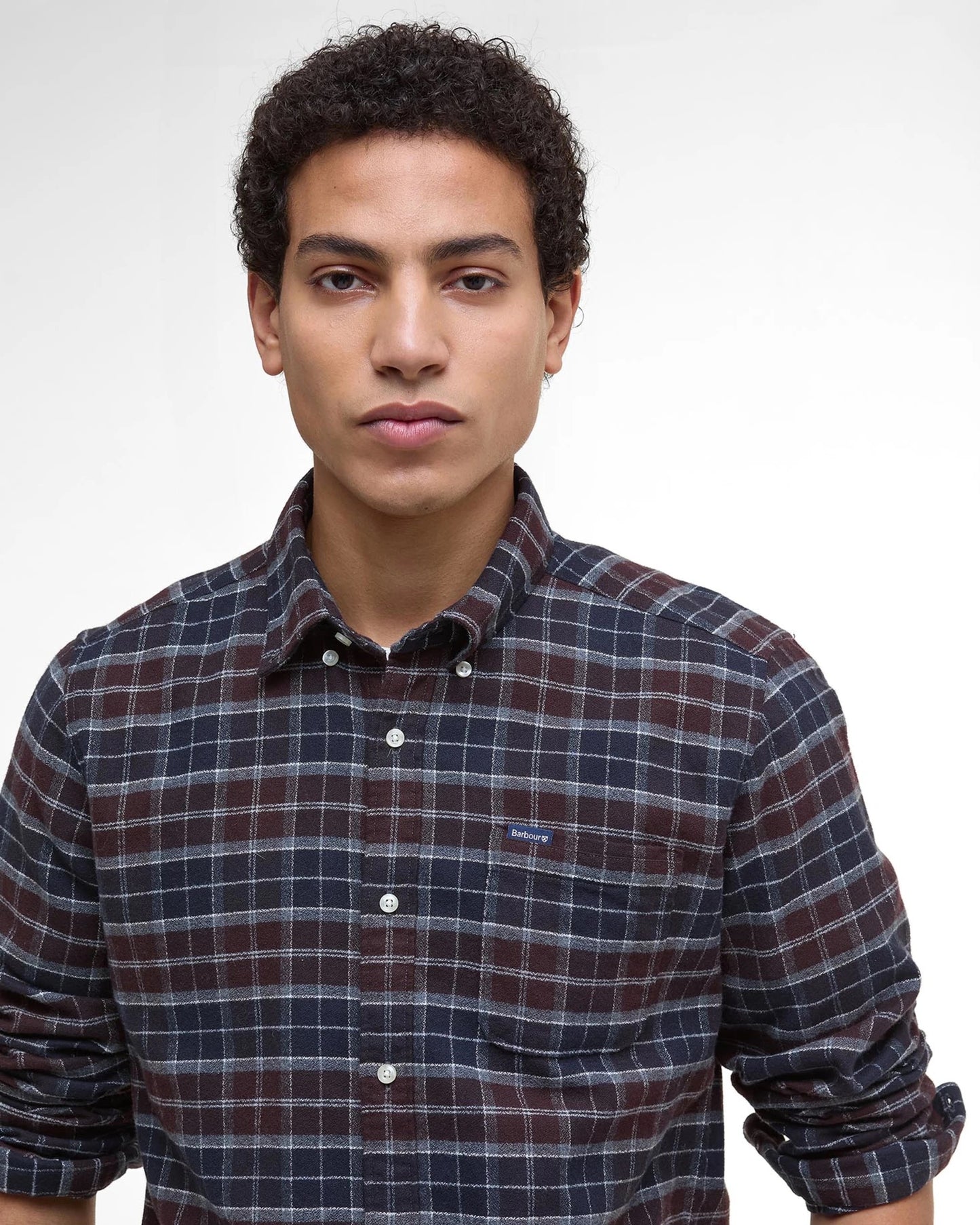 Barbour Haddington Tailored Tartan Shirt - MIDNIGHT OAK TARTAN