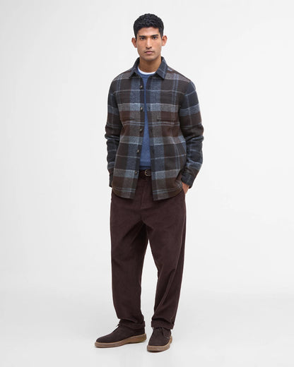 Barbour Chapter Check Tartan Overshirt - MIDNIGHT OAK TARTAN