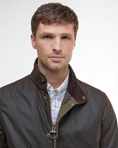 Barbour Hereford Wax Jacket - OLIVE