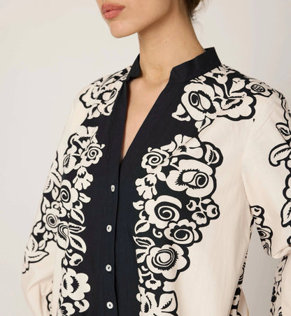 Cleobella Lilian Mini Dress - BOTANICO PRINT