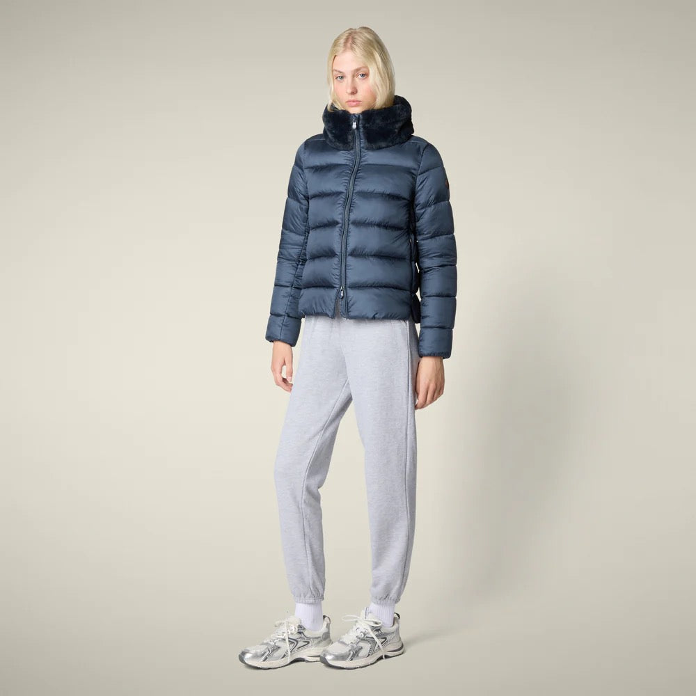 SAVE THE DUCK Mei Puffer Jacket - NIGHT BLUE