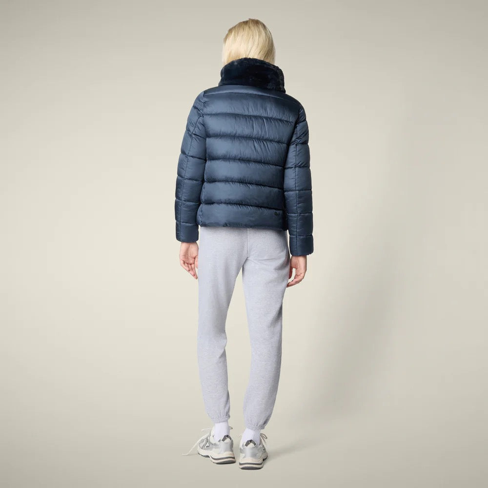 SAVE THE DUCK Mei Puffer Jacket - NIGHT BLUE