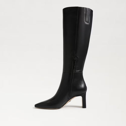 Sam Edelman Sylvia Knee High Boot - BLACK LEATHER