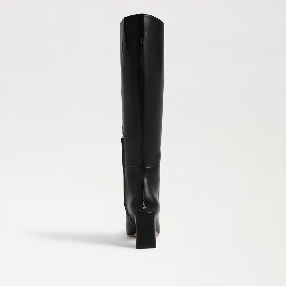 Sam Edelman Sylvia Knee High Boot - BLACK LEATHER