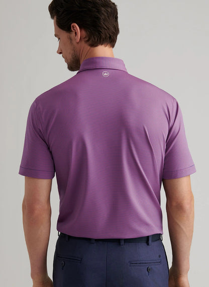 Peter Millar Jubilee Performance Jersey Polo - BLUE HAZE