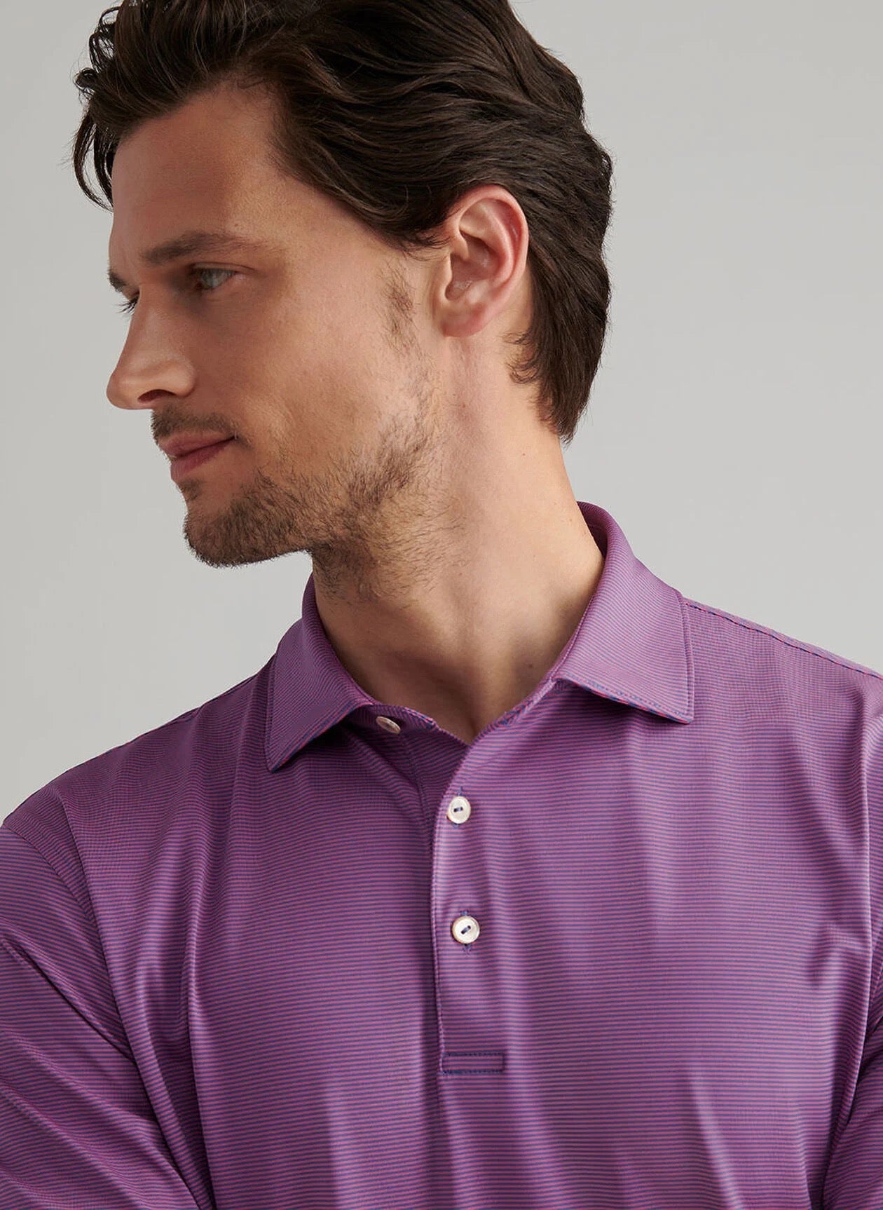 Peter Millar Jubilee Performance Jersey Polo - BLUE HAZE