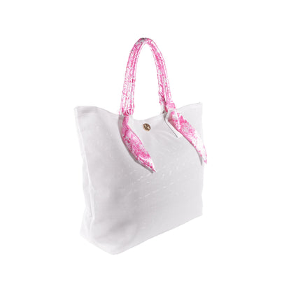 LP Mesh Beach Bag CONCH SHELL PINK BURST OF JOY
