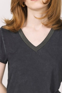 Another Love Ramona Knit Top - BLACK